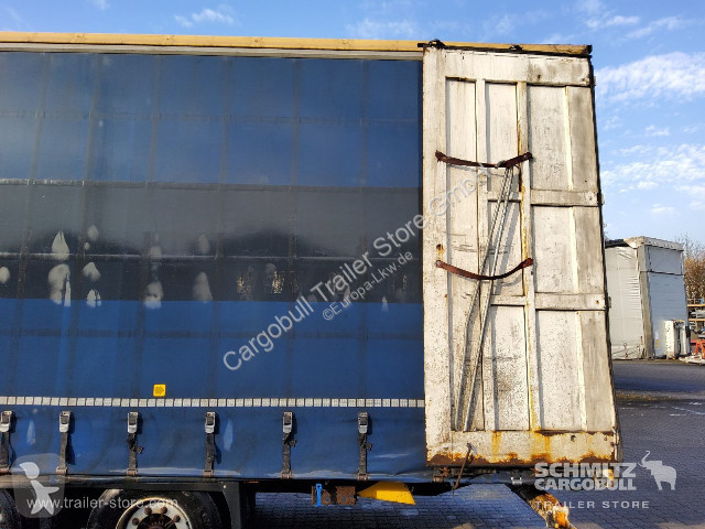 Semitrailer Krone Curtainsider Mega