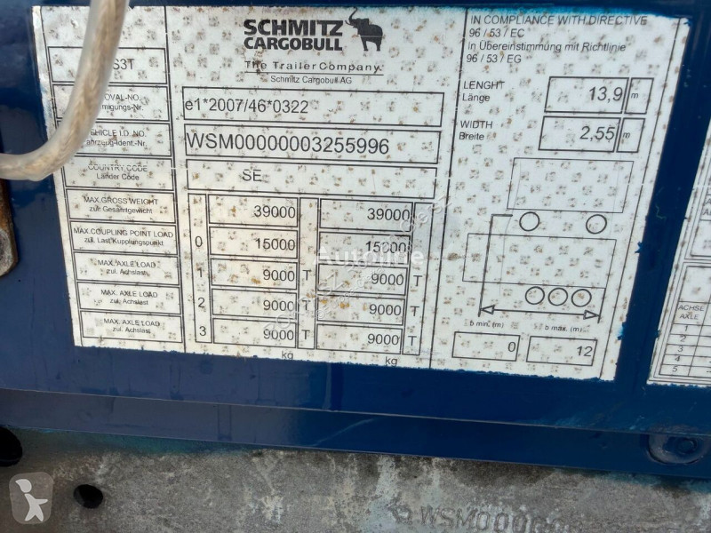 Полуприцеп Schmitz Cargobull Tautliner Mega