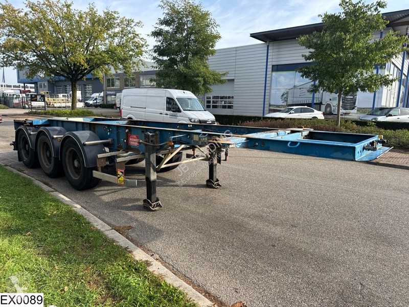 Trailor Container ADR, 20 ft semi-trailer
