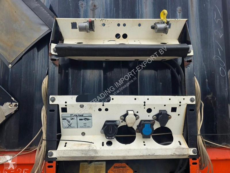 Oplegger Krone BPW - DRUM 3-axle curtain-sided...