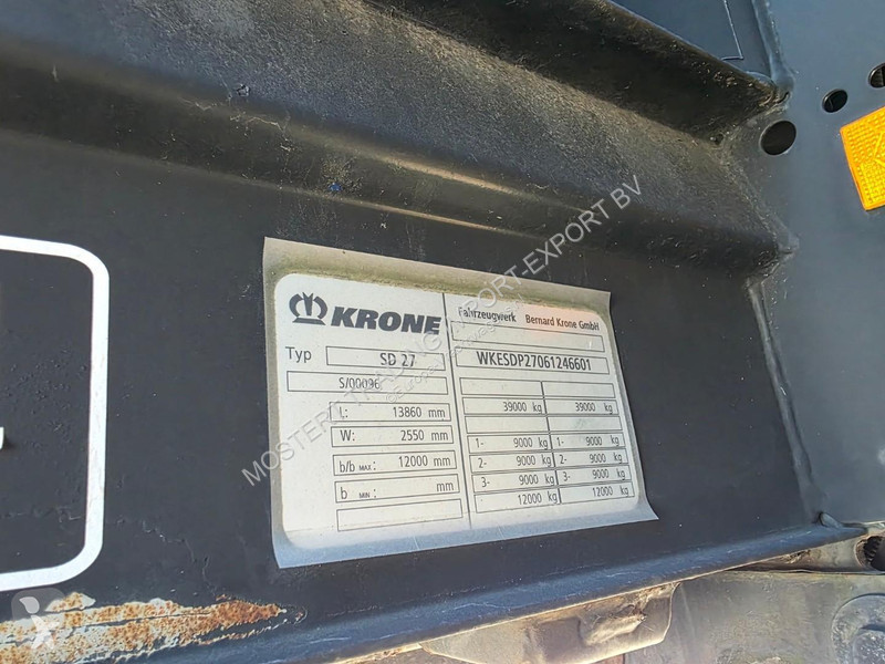 Krone BPW - Disc 3-axle flatbed trailers - BPW...