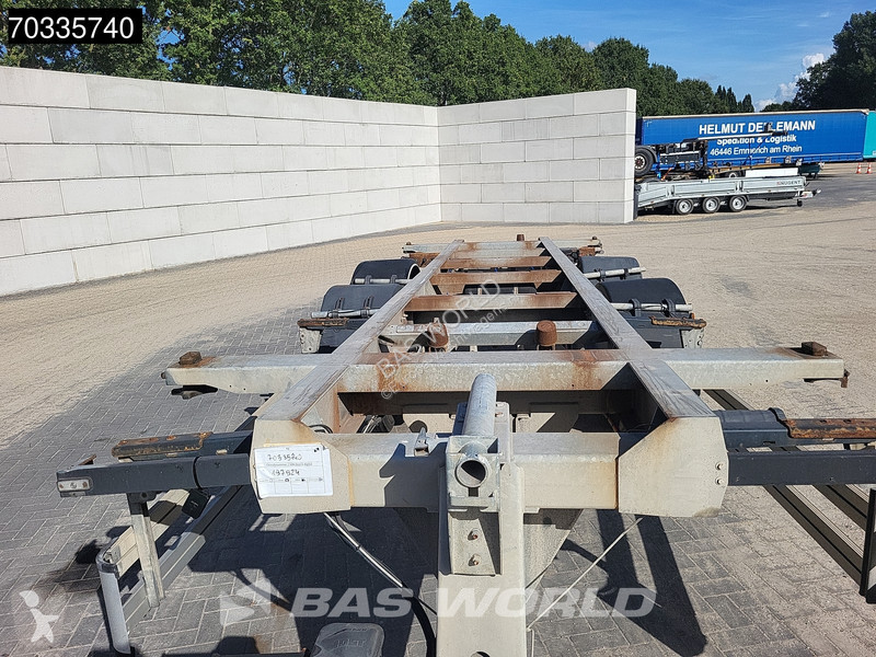 Lecitrailer R2EC BDF 20ft SAF semi-trailer