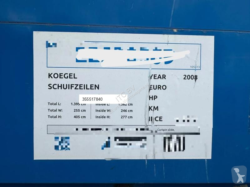 Kögel SAF ASSEN semi-trailer