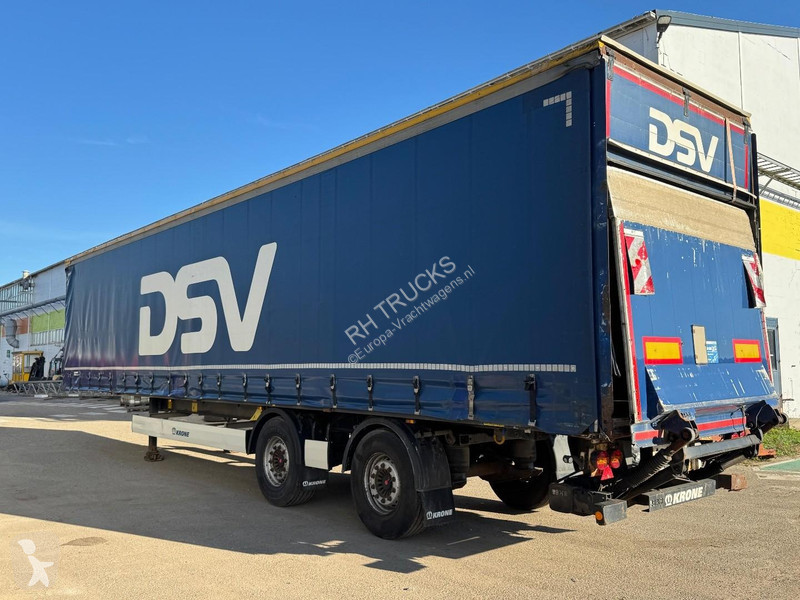Krone 2 AXLE SAF + SLIDING ROOF semi-trailer
