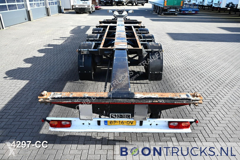 D-TEC PORTMASTER | 2x20-40-45ft HC * LIFT AXLE...