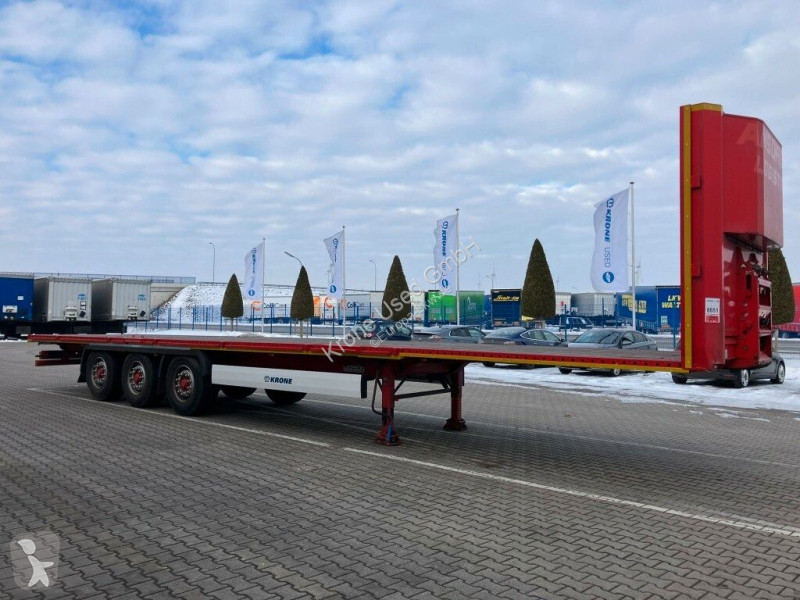 Krone Plateau  27 eLBP4-C semi-trailer