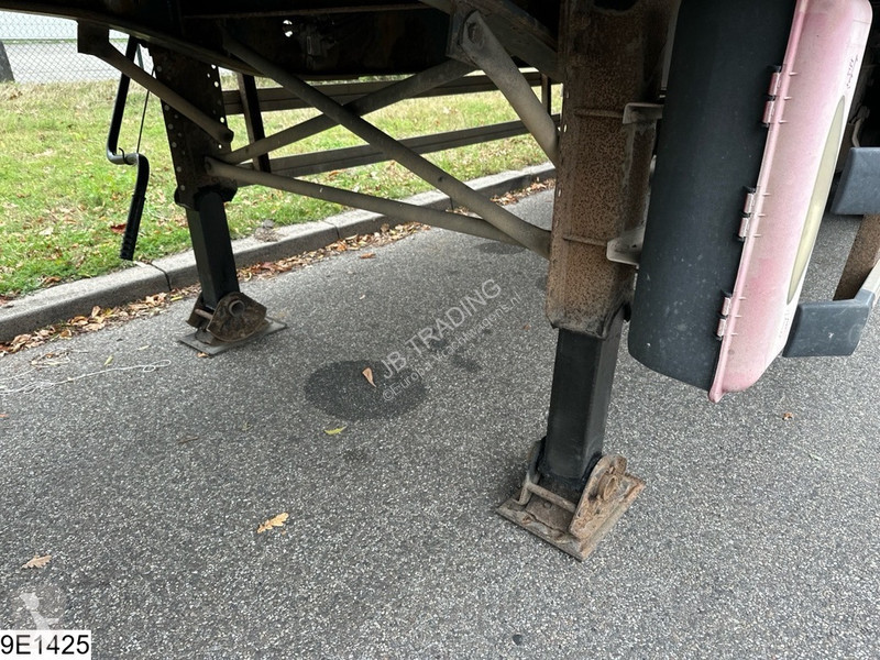 Fruehauf open laadbak Lifting axle semi-trailer