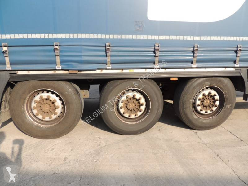 Krone hayon retractable semi-trailer