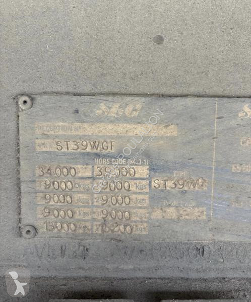 Oplegger Samro  PLSC 3 essieux