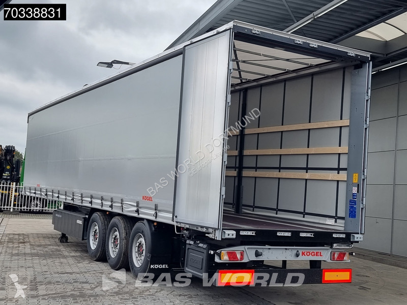 Félpótkocsi Kögel S24-1 NEW Palletkist Lift Axle