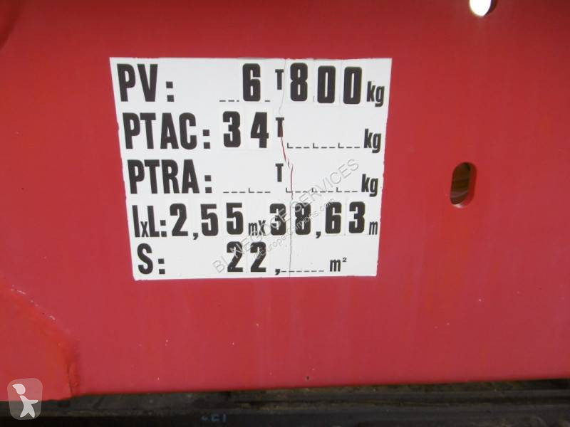 Semitrailer Fliegl S38E3