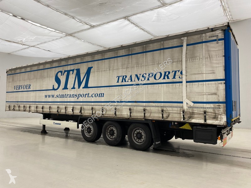 Semitrailer Krone Tautliner coil