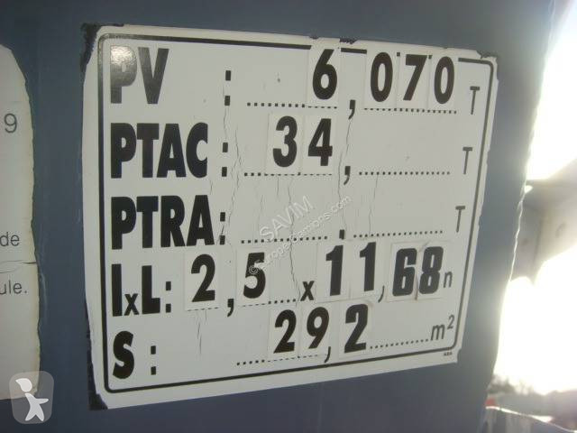 Semitrailer Trailor CITERNE CARBURANT 39315L 1989