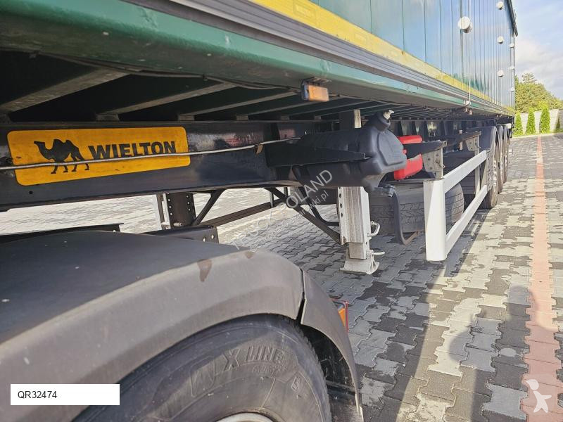 Semitrailer Wielton wywrotka 66m3 / 29 PALETOWA...