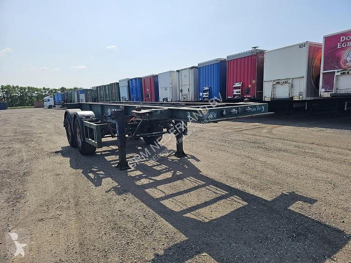 Oplegger Flandria 2 AXLE 20 FT CHASSIS STEEL...