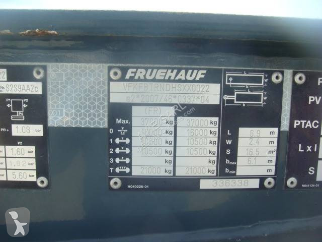 Semitrailer Fruehauf PORTE CONTAINER 20 PIEDS...