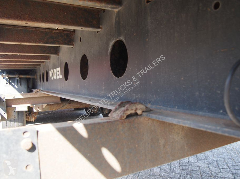 Semitrailer Kögel Plateau coil