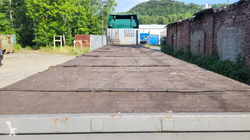 Sættevogn Schmidt Plateau mit Lift und...