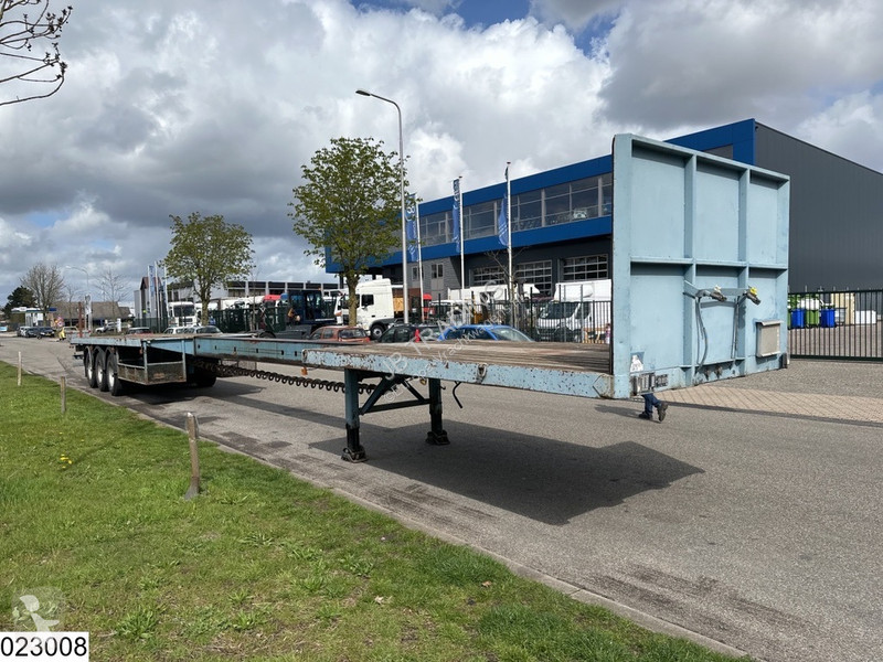 Semitrailer Nooteboom open laadbak 42000 KG,...