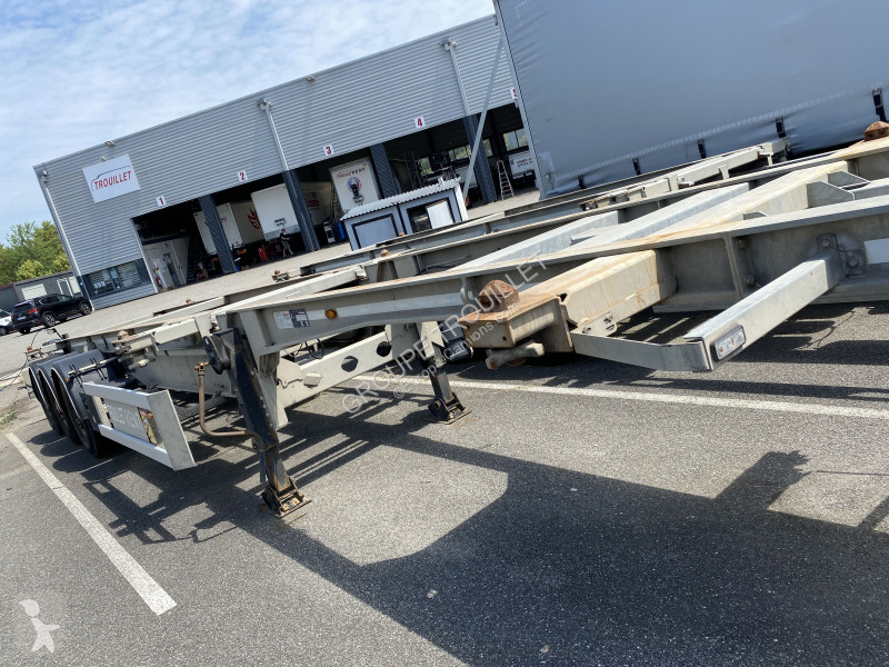 Semitrailer Trouillet 38 TONNES CHARIOT COULISSANT