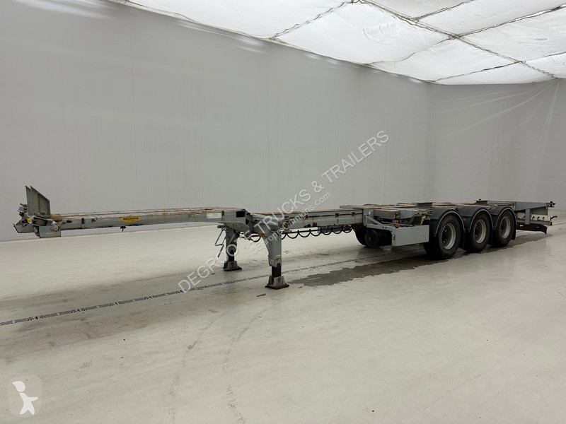 Semi reboque Broshuis Polyvalent skelet ADR 2 x...