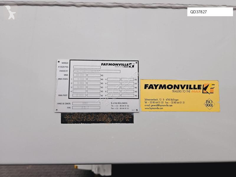 Oplegger Faymonville GLASS and concrete...