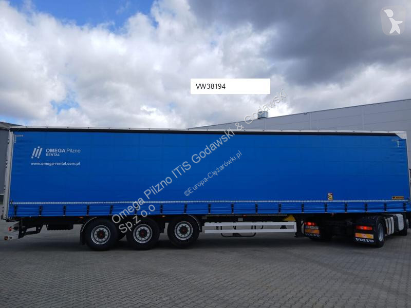 Semitrailer Wielton NS-3 Standard – podnoszona oś