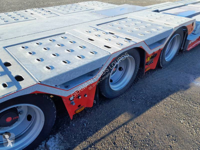 Semitrailer FGM Porte camion 3 essieux