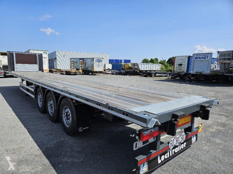 Oplegger Lecitrailer  Plateau droit Porte Contener