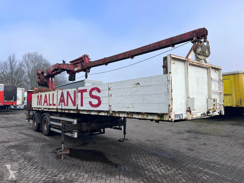 Oplegger ATM 2 AS + HIAB 300-4 + WINCH