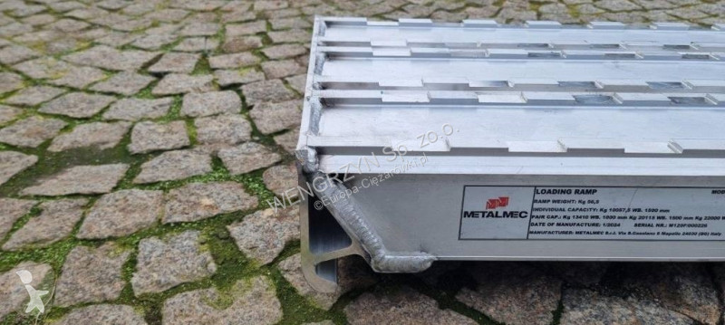 Semirimorchio  Nowe najazdy aluminiowe Metalmec
