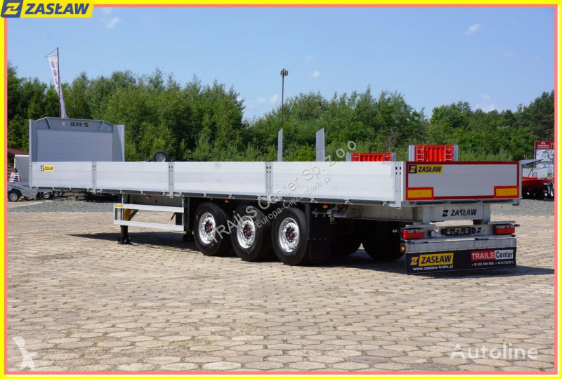 نصف مقطورة Zasław ALU sides 800 mm. HEAVY...