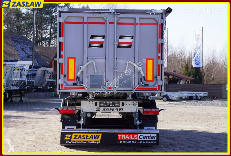 Semi remorque Zasław 43 m³ tipping semi-trailer...