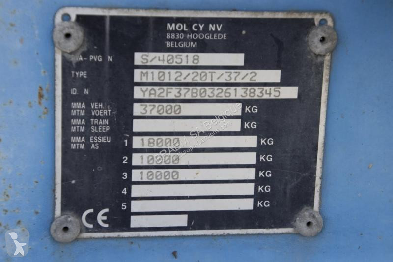 Sættevogn MOL  BETON MIXER/MALAXEUR/MISCHER...