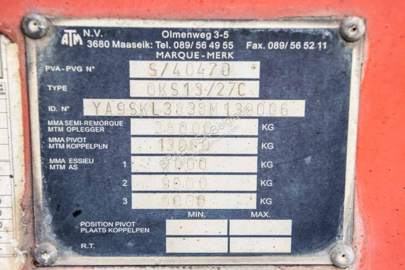 Semiremorca ATM  ATM OKS 13/27C -28M3 +...