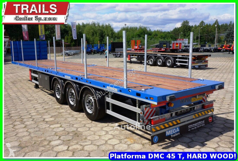 Semiremorca Mega ALT-3WS - Flatbed DMC 45 T /...