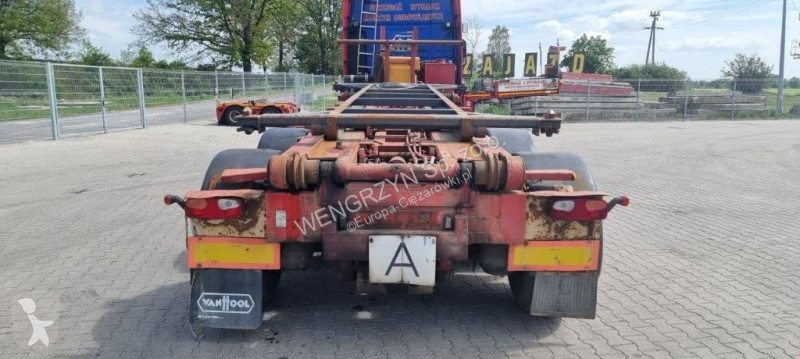 Oplegger  Naczepa kontenerowa VAN HOOL pionowy...