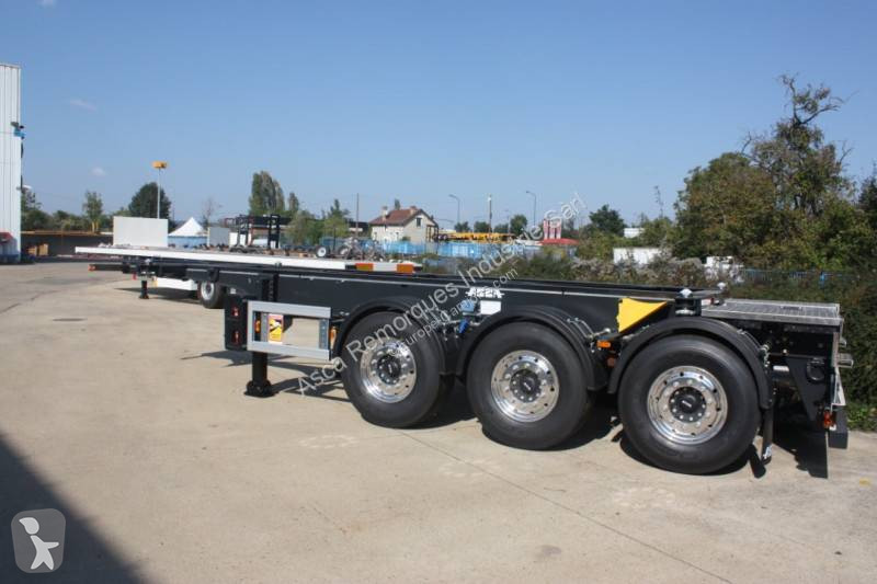 Semitrailer Asca PC Citerne Porte Conteneurs