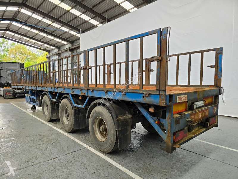 Semitrailer Pacton TPD 342 / 2x STUURAS