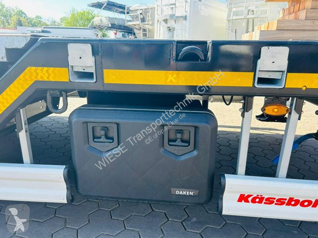 Semitrailer Kässbohrer Mega Tele HD Plattform...