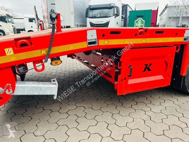 Semitrailer Kässbohrer SPS Mega Schwerlast...