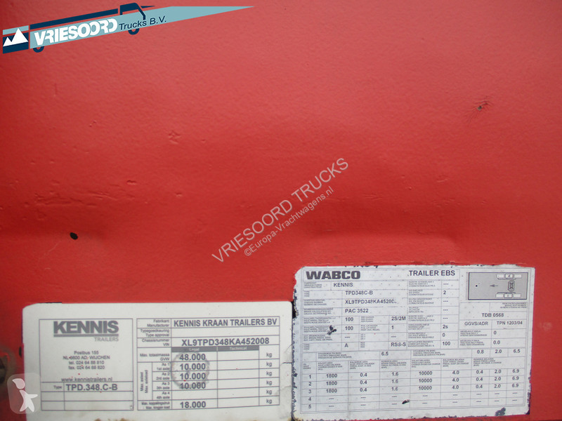 Semiremorca Kennis TPD.348.C-B