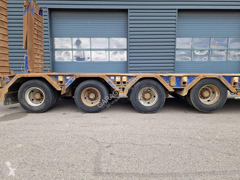 Semitrailer Trax  PORTE ENGINS 4 ESSIEUX