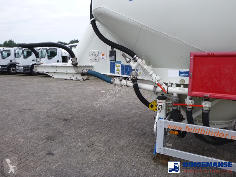 Semiremorca Feldbinder Powder tank alu 43 m3 /...