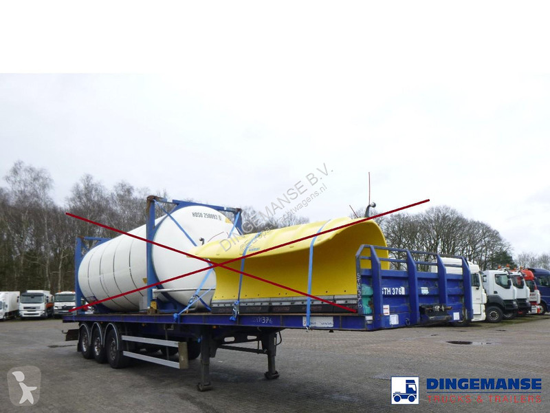 نصف مقطورة Tirsan 3 axle Platform trailer