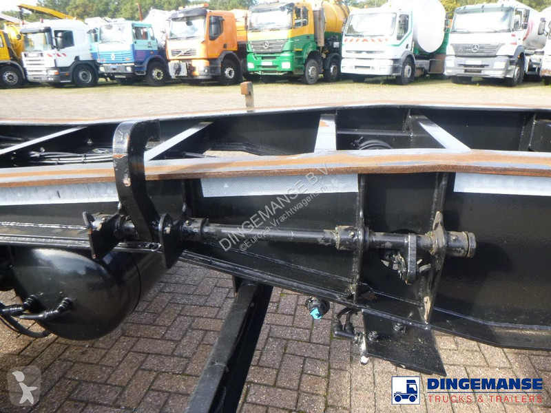 Semi remorque  Hook lift drawbar trailer