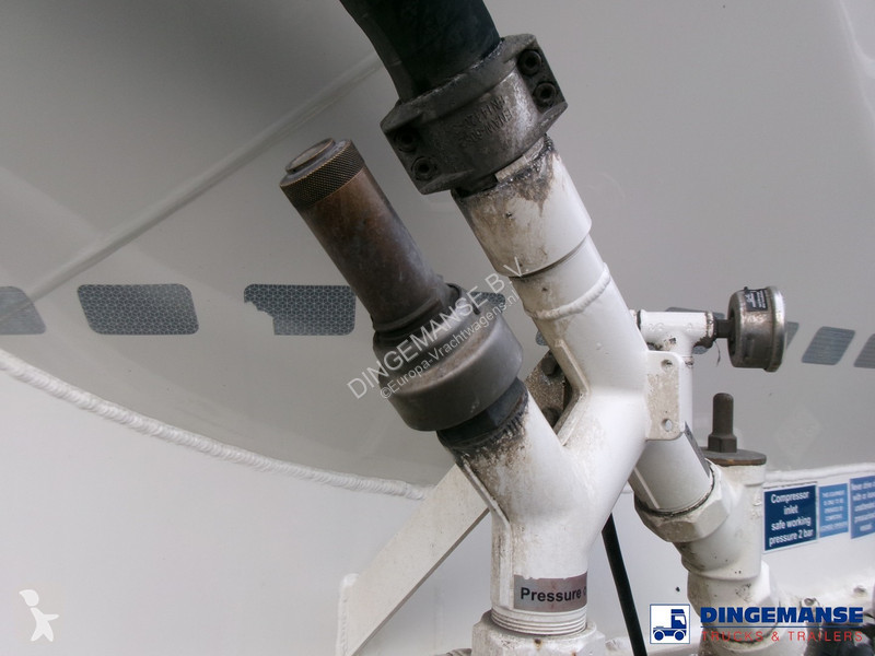 Semi reboque Feldbinder Powder tank alu 36 m3 /...