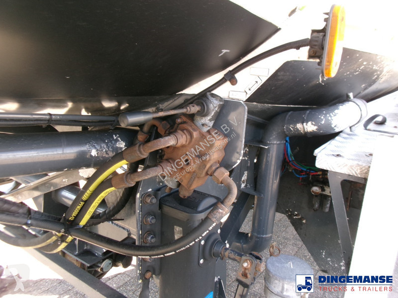 Oplegger  Fuel tank alu 42.8 m3 / 6 comp + pump