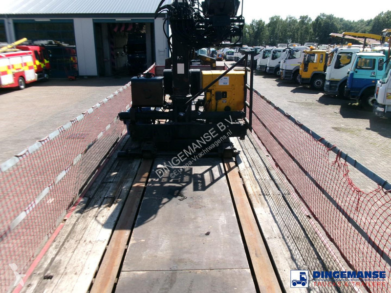 نصف مقطورة Fruehauf 3-axle platform trailer +...