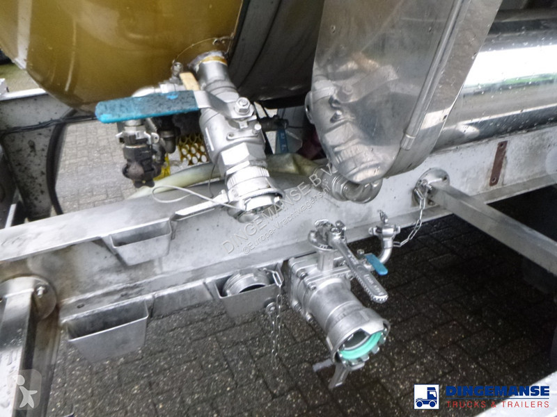 Semitrailer Parcisa Chemical tank inox L4BH 30...